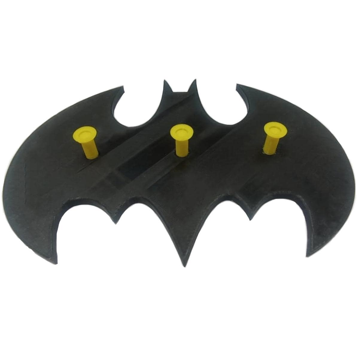 Portallaves De Pared Diseño Batman, , Mxzbr-001, 1 Pza, 15x22x6cm, Negro,  No Incluye Accesorios 