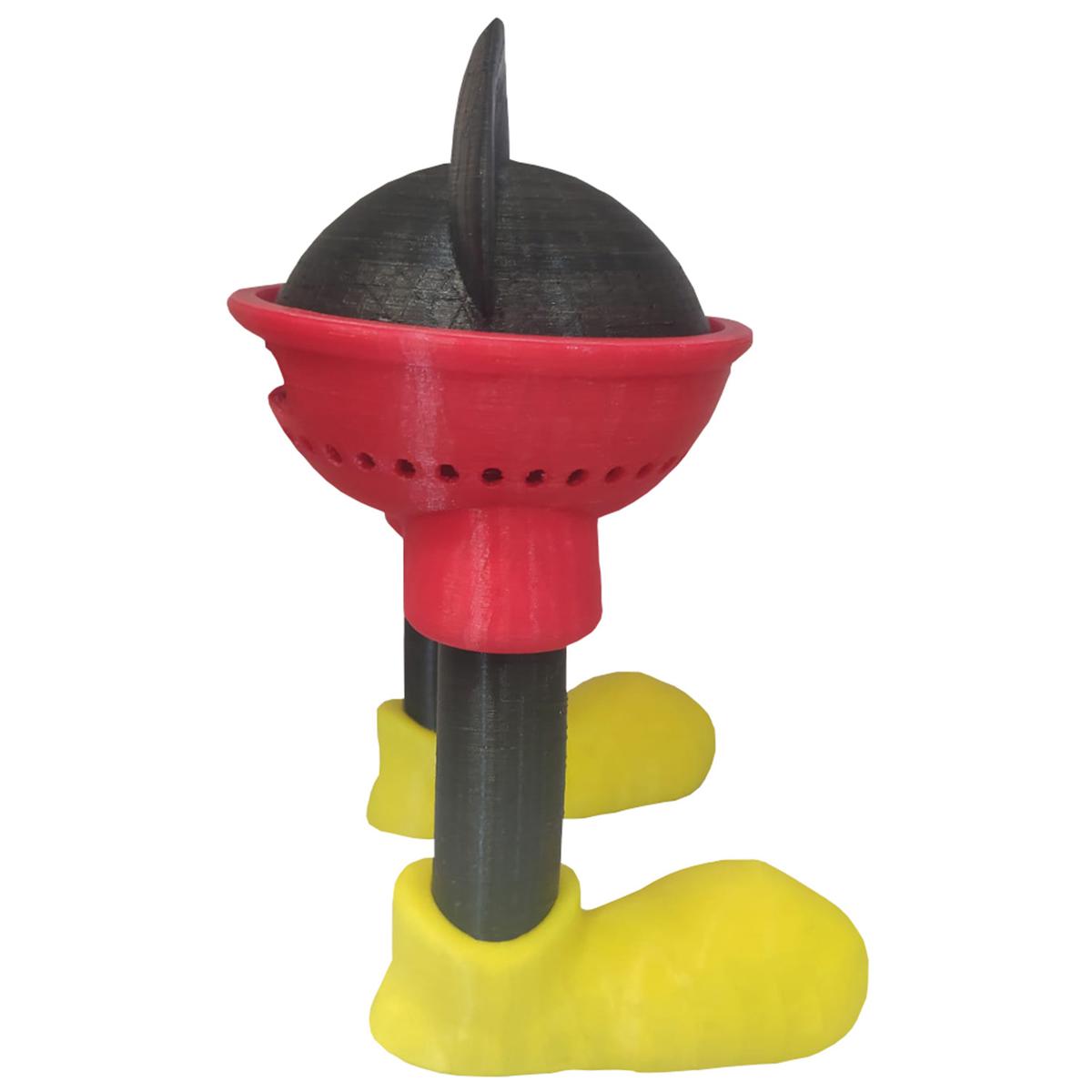 Foto 4 pulgar | Base de Alexa Mickey Minnie Pareja 3D Art Mxmmm-001 Multicolor 2 Piezas