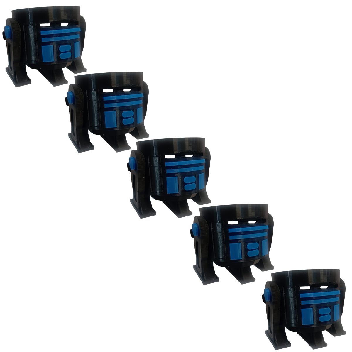 Foto 2 pulgar | Base Soporte R2d2 para Alexa 3D Art Mxadd-005 color Negro 5 Piezas