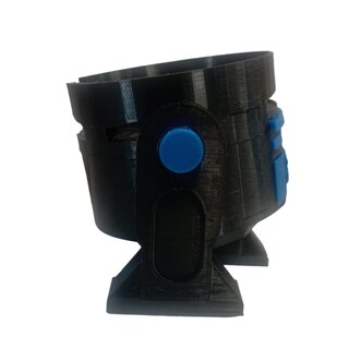Foto 3 | Base Soporte R2d2 3D Art Mxadd-004 color Negro 4 Piezas para Alexa