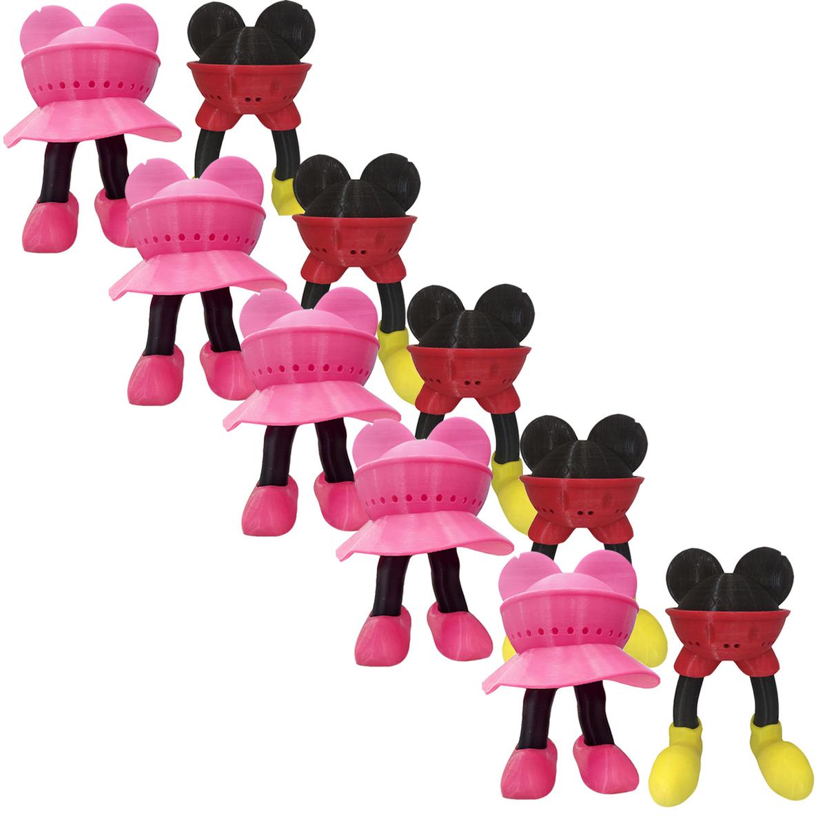 Foto 1 | Base Mickey Minnie 3D Art Mxmmm-005 para Alexa 4gen Multicolor 5 Piezas