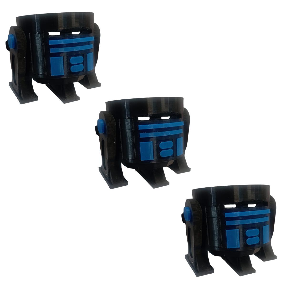 Foto 2 pulgar | Base Soporte para Echo Dot R2d2 3D Art Mxadd-003 color Negro 3 Piezas