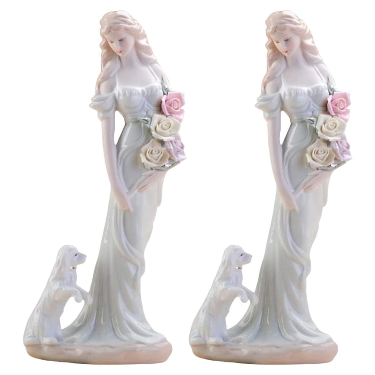 Foto 2 pulgar | Escultura de Mujer VentDepot Mxmwz-002 2 Piezas Multicolor