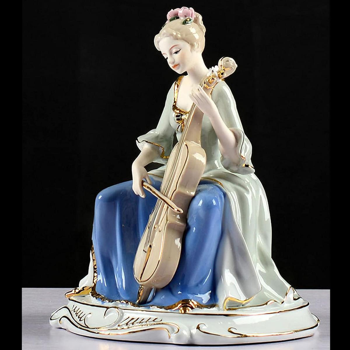 Foto 3 | Estatuilla Porcelana Mujer Ventdepot Mxmmu-001 1  Pieza Multicolor