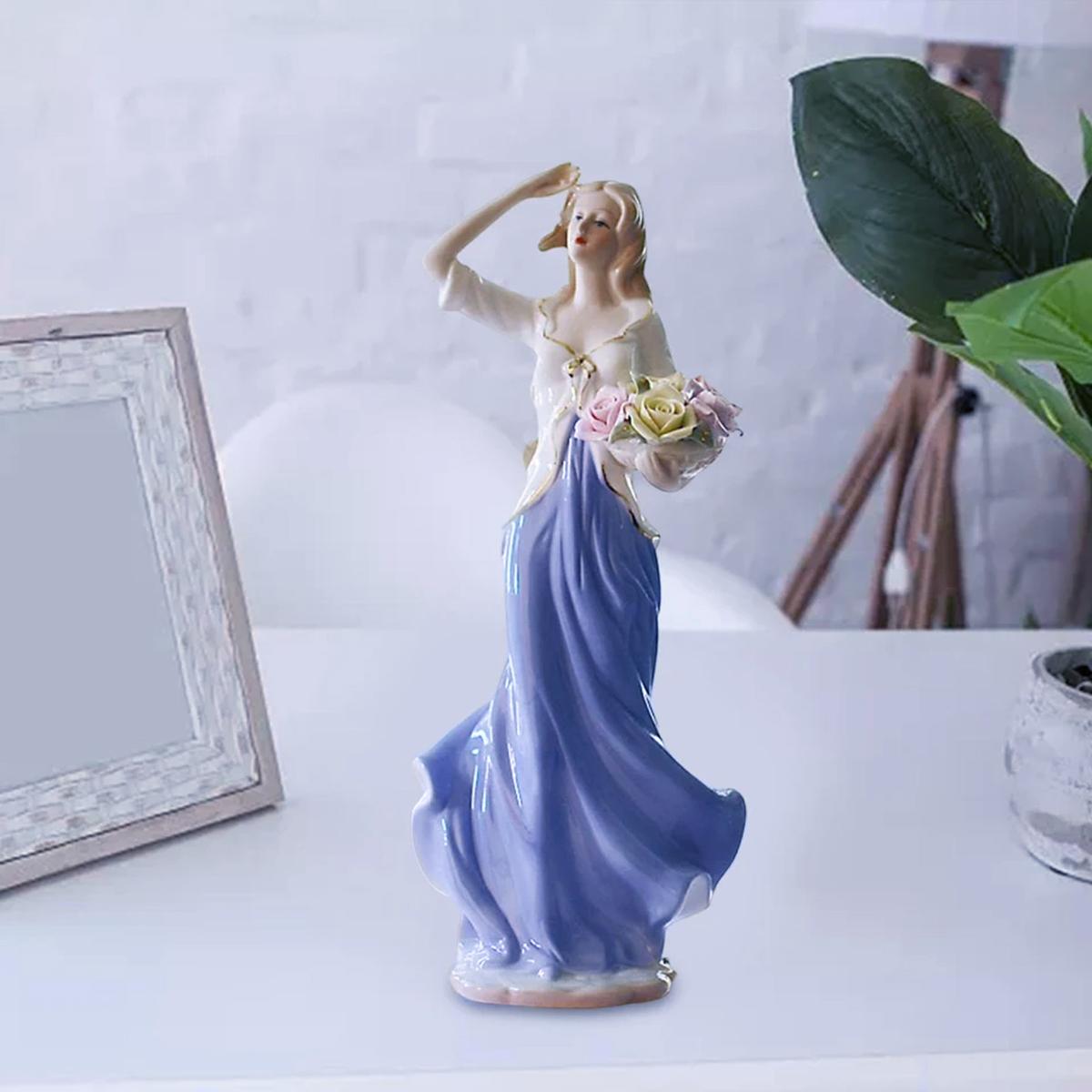 Foto 4 pulgar | Porcelana Figura a Mano VentDepot Mxmww-001 1 Pieza Multicolor