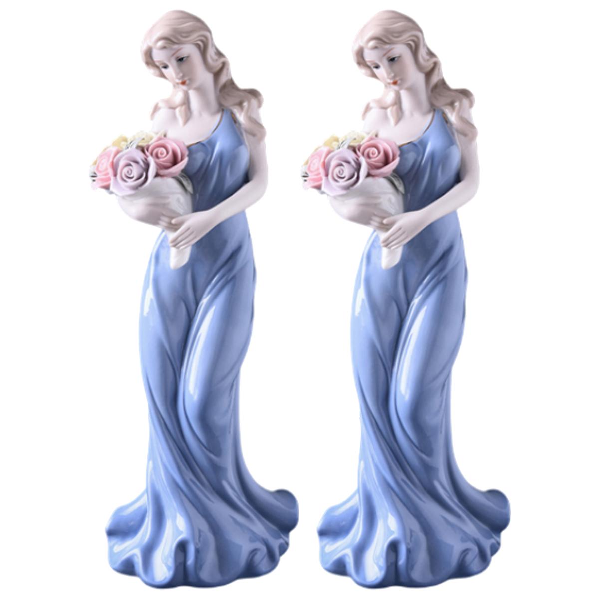 Foto 3 pulgar | Figuras Decorativas Mujer Ventdepot Mxmyo-002 2 Piezas Multicolor