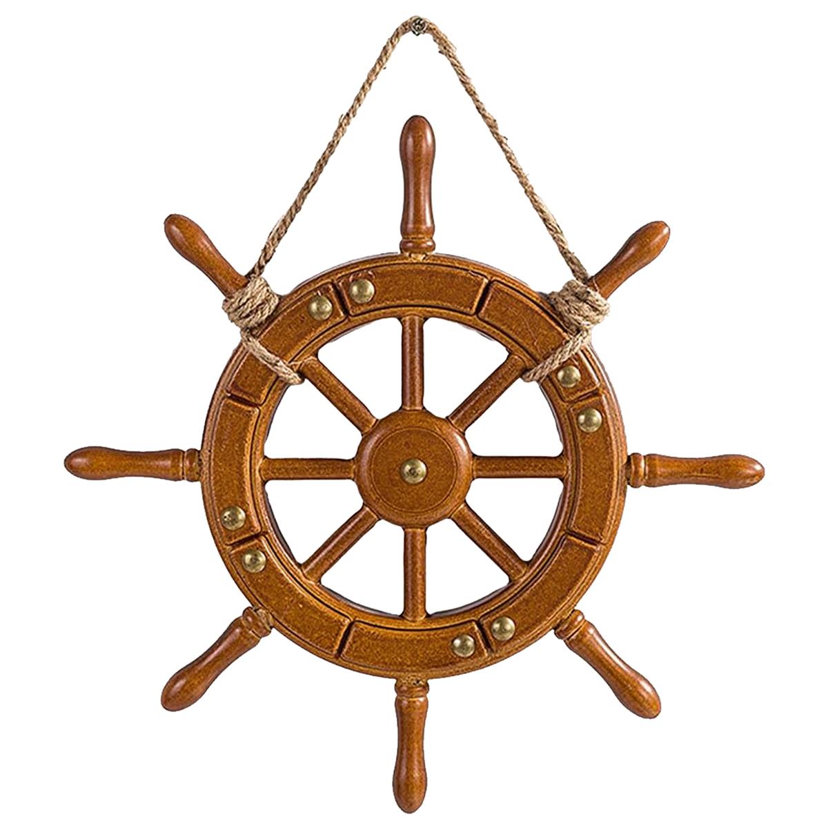 Timón de Madera 35cm Yohodepot Mxrdr-001 1 Pieza