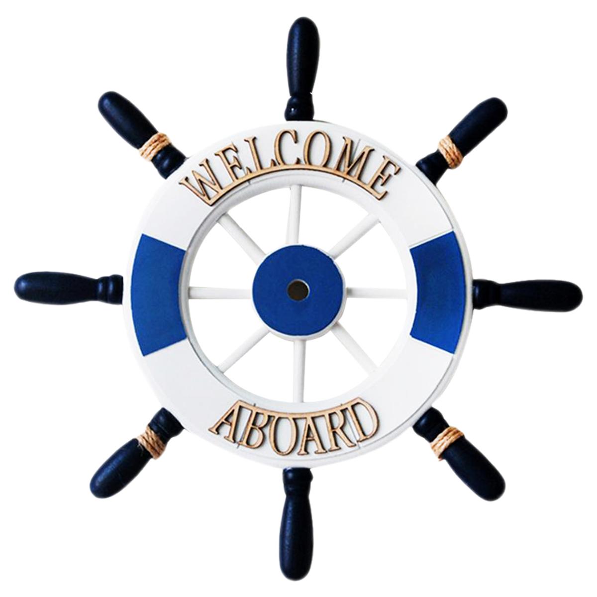 Foto 1 | Decoración Volante de Barco Yohodepot Mxrwo-001 1 Pieza Blanco