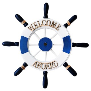Foto 1 | Decoración Volante de Barco Yohodepot Mxrwo-001 1 Pieza Blanco