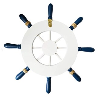Foto 3 | Decoración Volante de Barco Yohodepot Mxrwo-002 2 Piezas Blanco