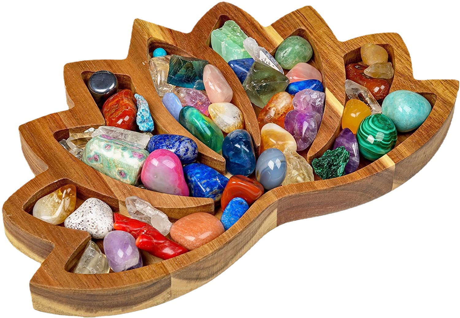 Foto 2 pulgar | Soporte De Cristal Crystal Tray J-one De Madera De Loto - Venta Internacional.