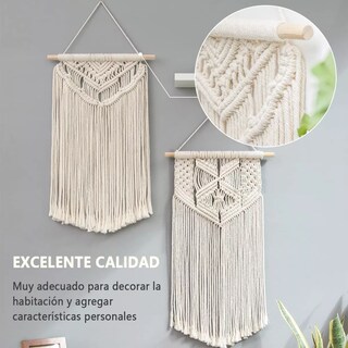 Foto 3 | Par Atrapasueños Colgante Eo Safe Imports Esi-17593 Beige