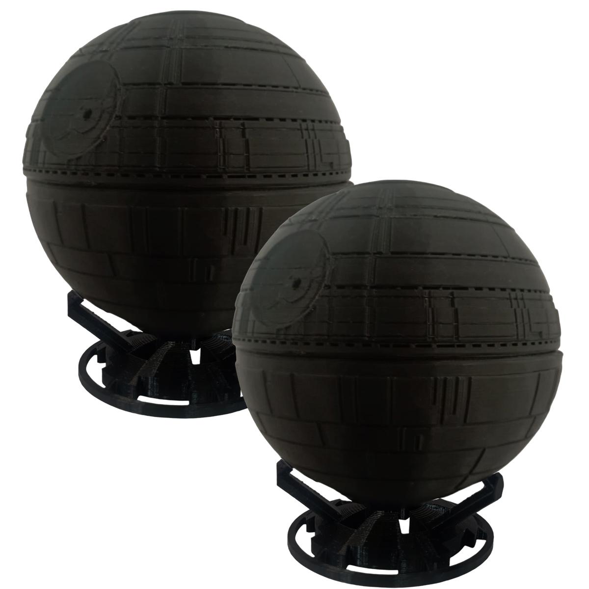 Foto 2 pulgar | Base Soporte Deathstar Alexa3d Art Mxdhs-002 2 Piezas Negro
