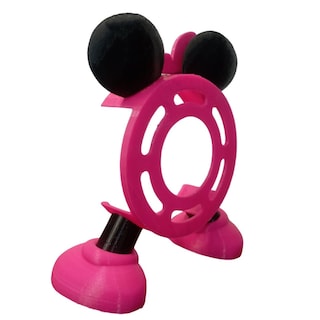 Foto 3 | Base para Alexa 3ra Gen Compatible 3D Art 3 Piezas Rosa y Negro