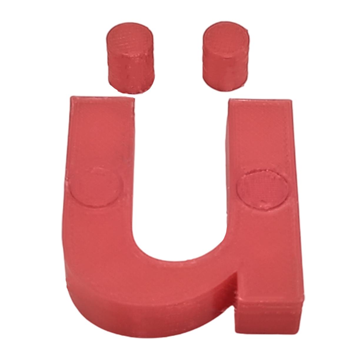 Foto 3 pulgar | Abecedario 3d Art Mxafd-147 1 Pieza Roja