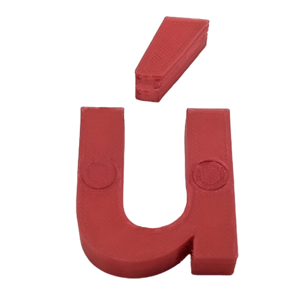 Foto 3 pulgar | Letra 3d Art Mxafd-145 1 Pieza Roja