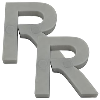 Foto 1 | Letra 3d Art Mxafy-122 2 Piezas Grises