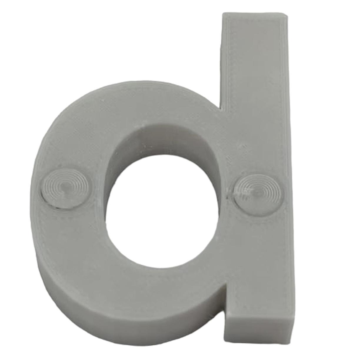 Diseño Tridimensional De Aprender3d Art Mxafy-027 1 Pieza Gris
