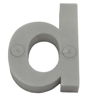 Foto 2 | Diseño Tridimensional De Aprender3d Art Mxafy-027 1 Pieza Gris