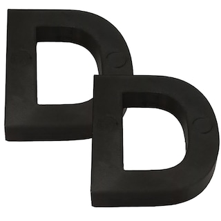 Foto 1 | Letras D 3D Art Negras 2 Piezas