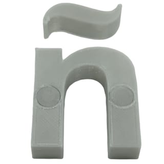 Foto 2 | Letras 3D Art Mxafy-095 1 Pieza Gray