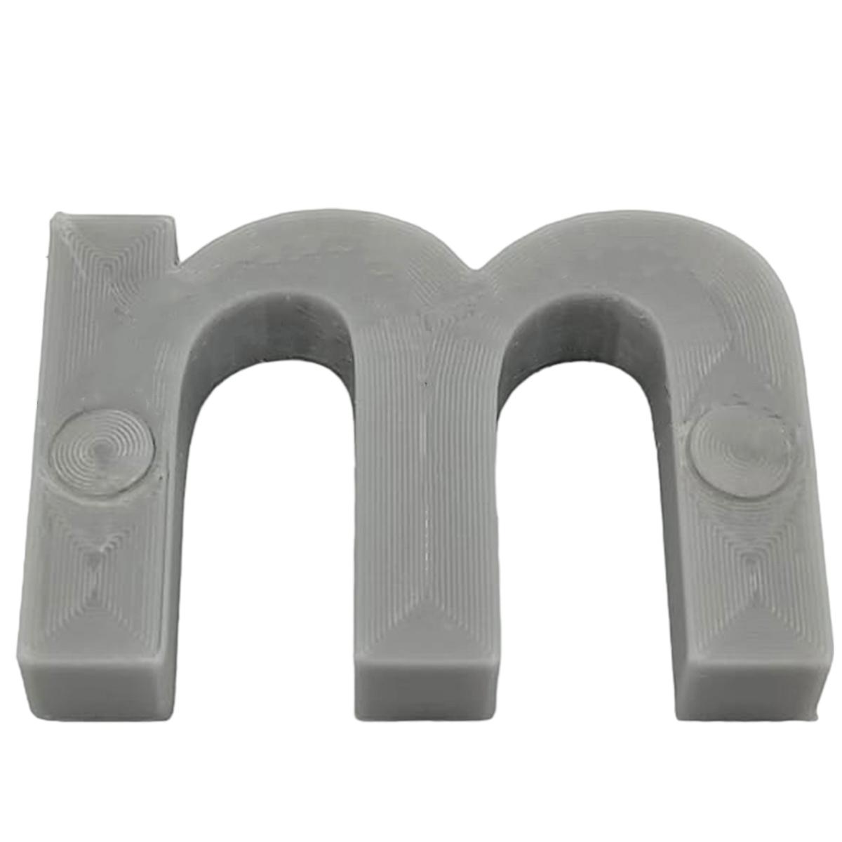 Foto 2 pulgar | Letras 3D Art Mxafy-087 1 Pieza Gray