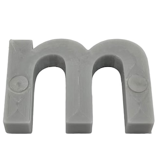 Foto 1 | Letras 3D Art Mxafy-087 1 Pieza Gray