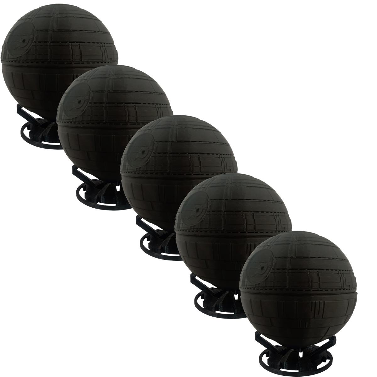 Foto 3 pulgar | Base Soporte para Alexa Echo 4gen 3D Art 5 Piezas Negra