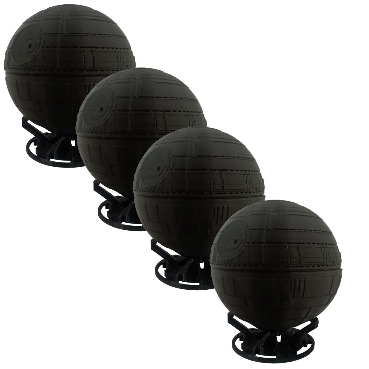 Foto 1 | Base Soporte para Alexa Echo 4gen 3D Art 4 Piezas Negra