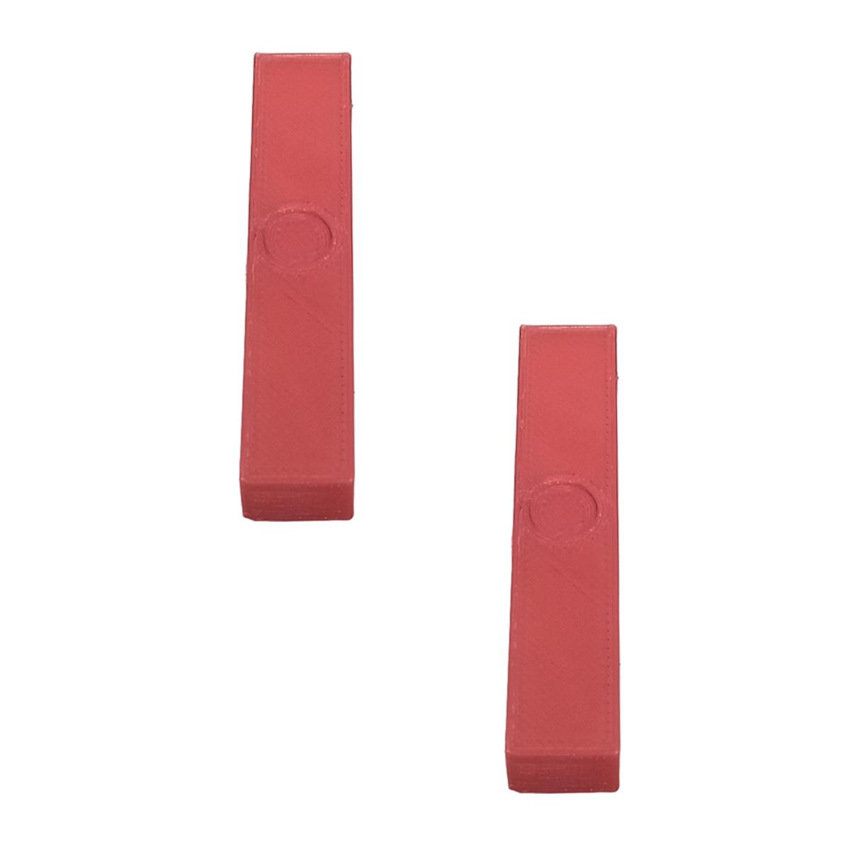 Diseño Tridimensional De Aprender3d Art Mxafd-058 2 Piezas Rojo