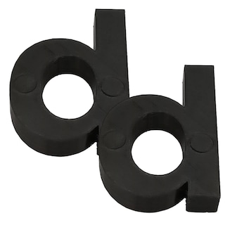 Foto 2 | Letras D 3D Art Negras 2 Piezas