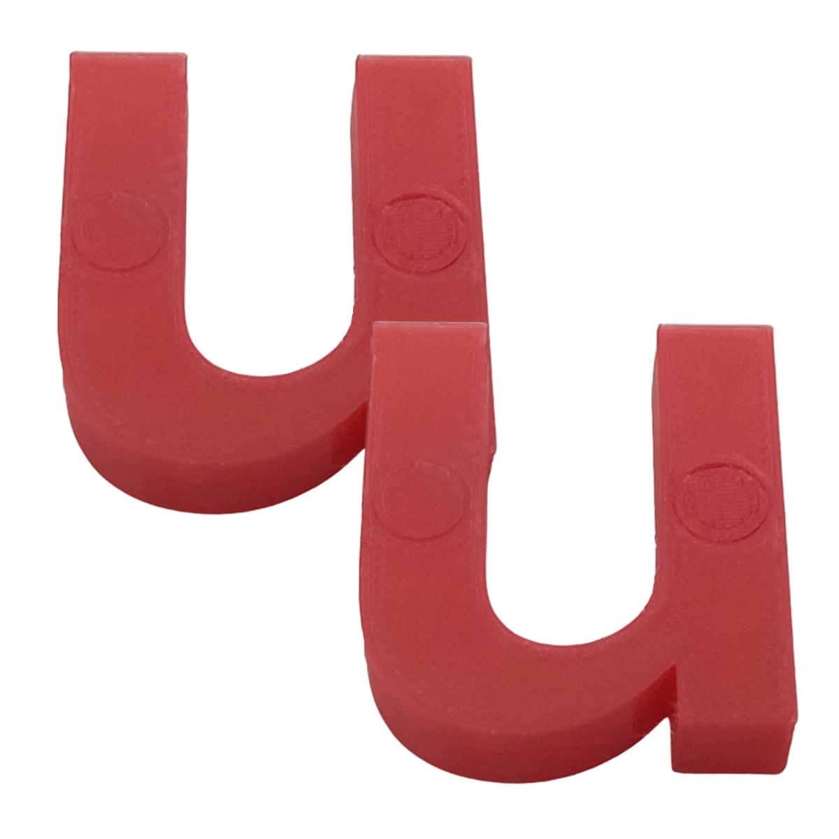 Foto 2 pulgar | Letra 3d Art Mxafd-142 2 Piezas Rojas