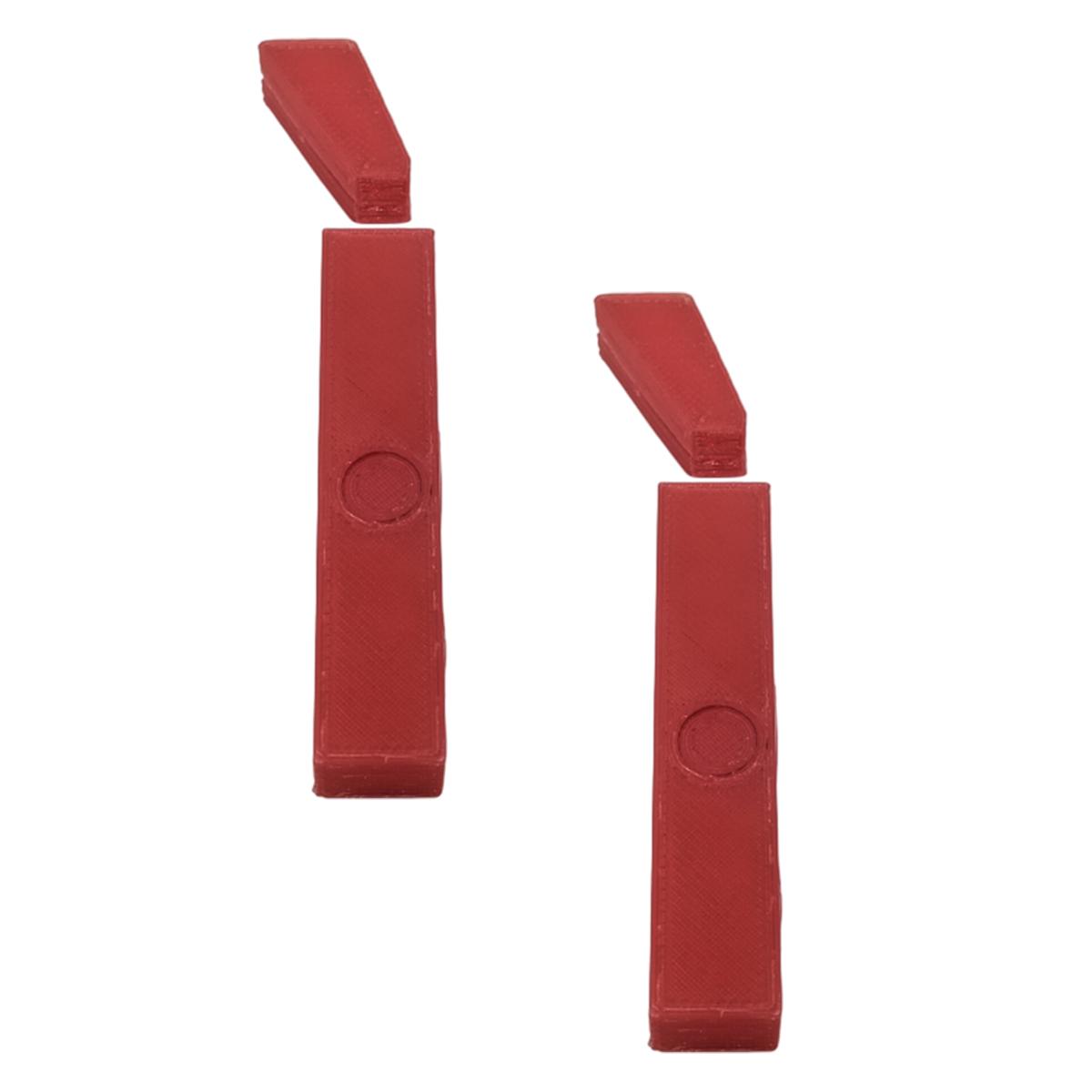 Foto 2 pulgar | Abecedario Para Casa3d Art Mxafd-060 2 Piezas Rojo