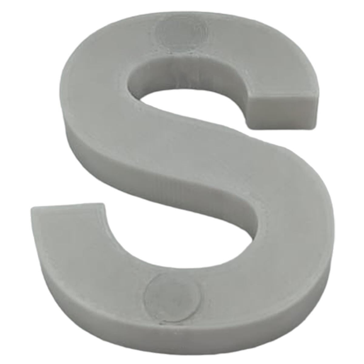Foto 1 | Letra 3d Art Mxafy-125 1 Pieza Gris