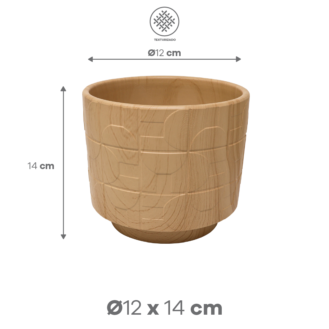 Foto 4 | Maceta De Arcilla Color Oyamel Claro