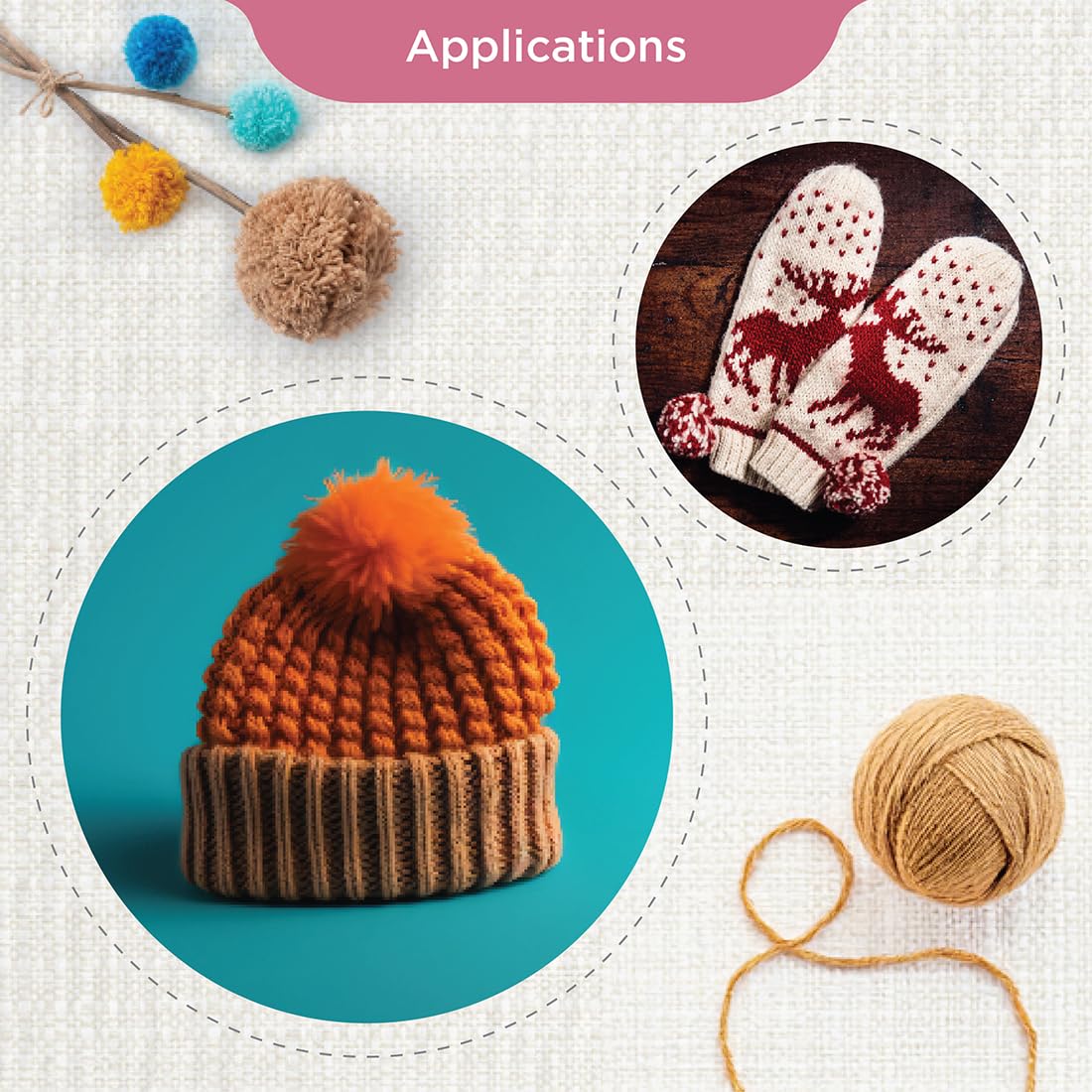 Foto 5 pulgar | Juego De Agujas De Doble Punta Knitpro Karbonz Starter 15 Cm - Venta Internacional.