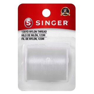 Foto 1 | Hilo De Coser Singer De Nailon Transparente Invisible, 135 M - Venta Internacional.
