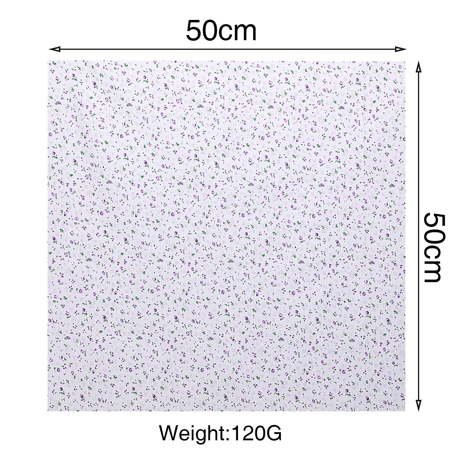 Foto 7 | Retazos de Tela Tipo Boao de 50 x 50 cm 10 Unidades - Venta Internacional