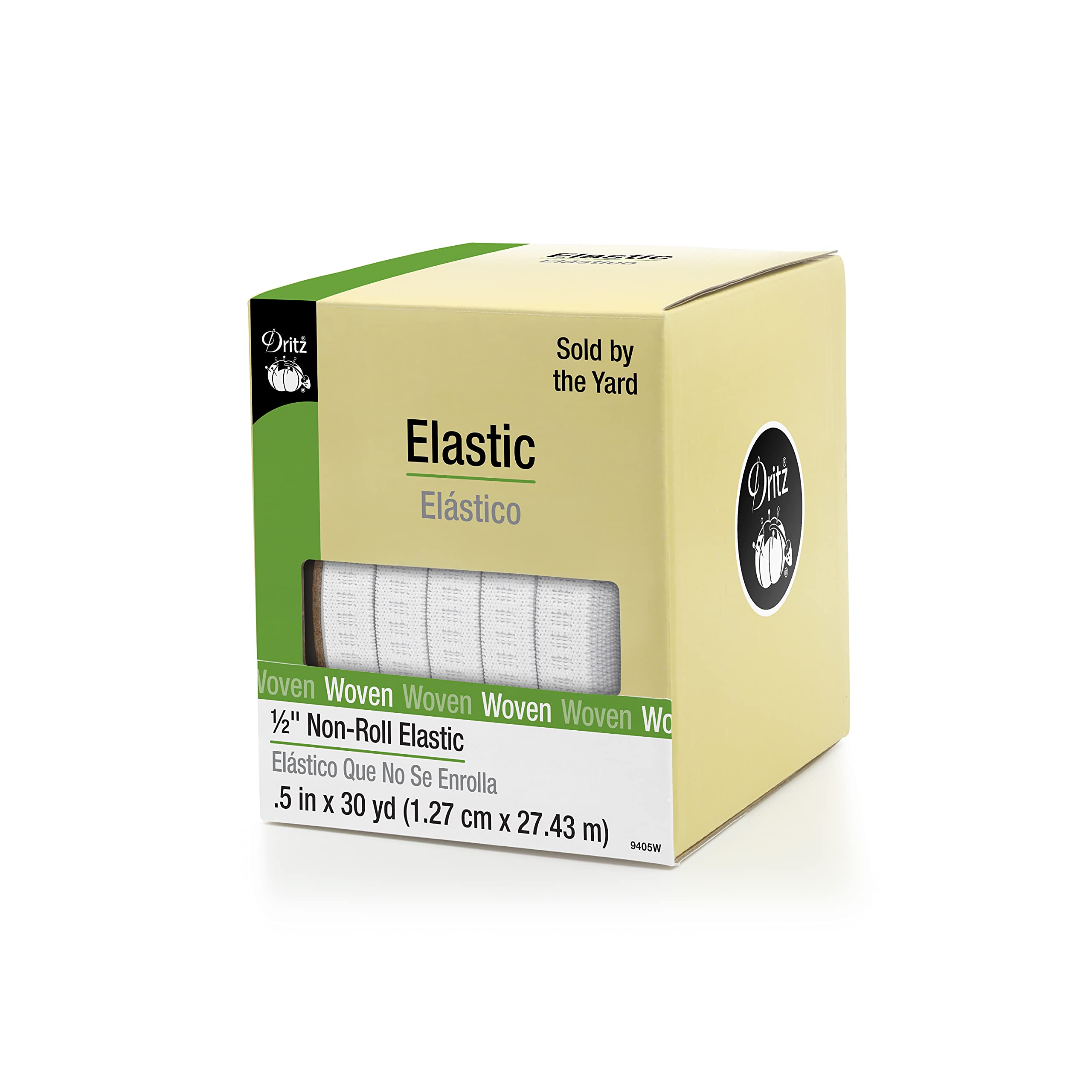 Foto 2 pulgar | Elástico Dritz 9405W Tejido no Enrollable 1.27 cm x 27.43 m - Venta Internacional