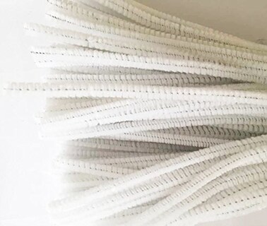 Foto 2 | Limpiapipas Carykon Super Fuzzy Chenille Stems (blanco) - Venta Internacional.