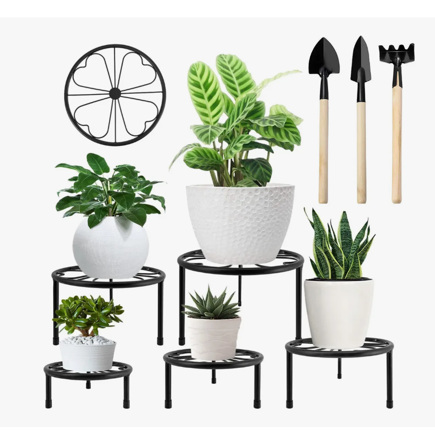 5pz Bases Xtellar Para Maceteros De Herrería Plantas Porta Macetas
