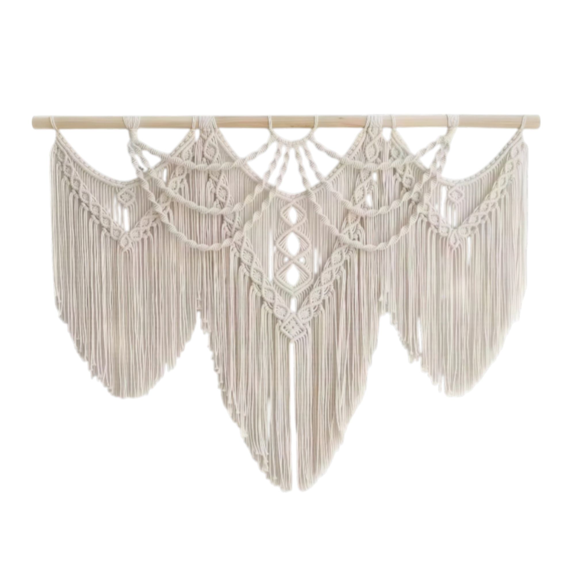 Foto 2 pulgar | Colgante de Pared Boho Beige
