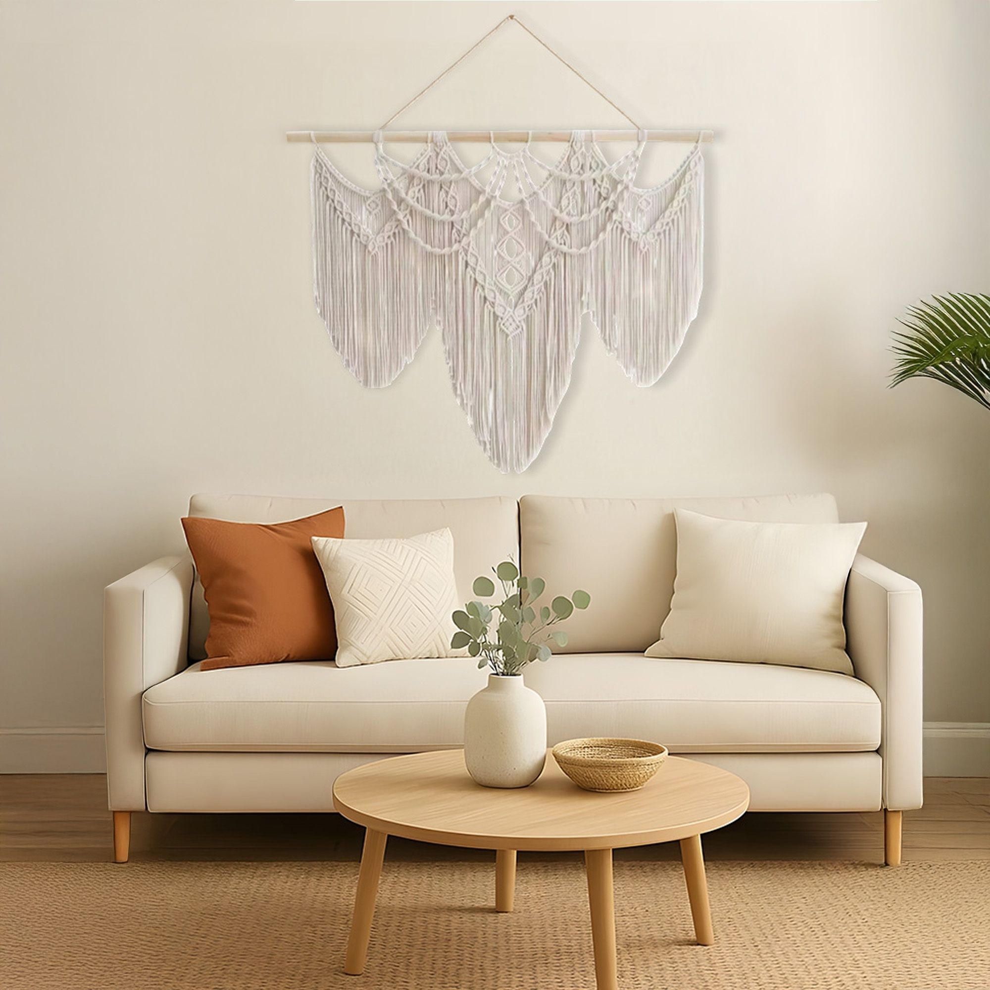 Foto 5 | Colgante de Pared Boho Beige