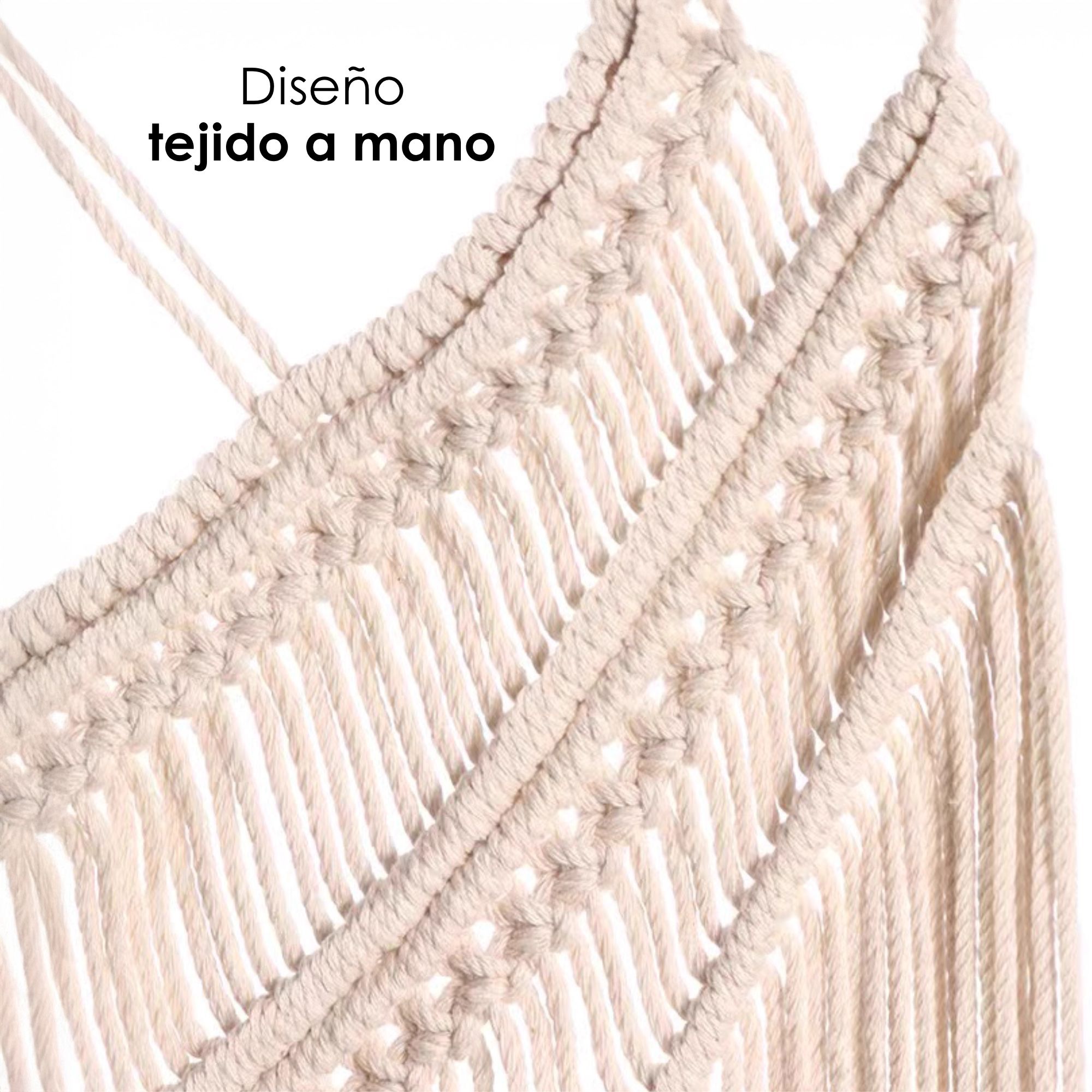 Foto 8 | Colgante de Pared Boho Beige