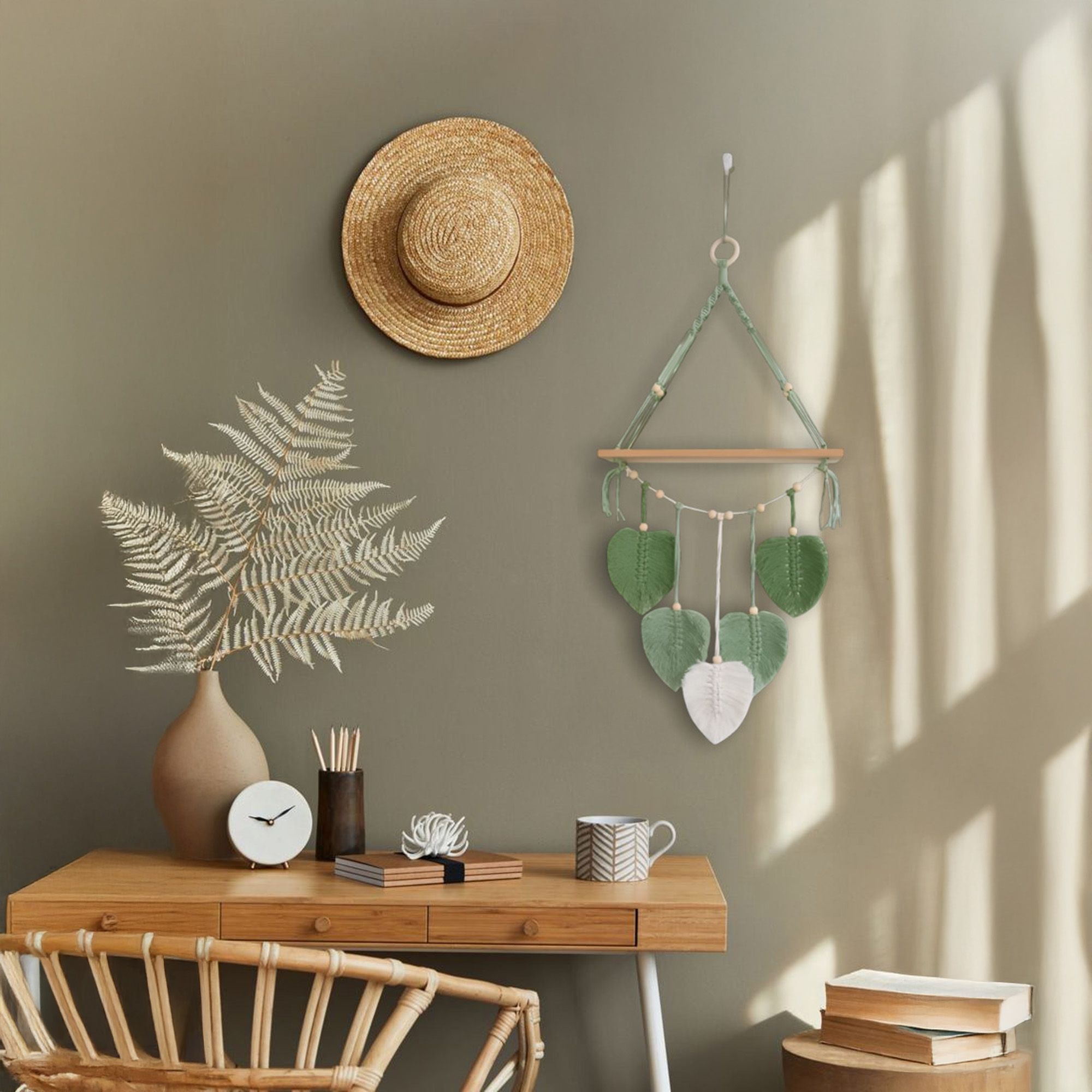Foto 6 pulgar | Colgante de Pared Boho con Repisa Ilios Innova Para Sala O Dormitorio
