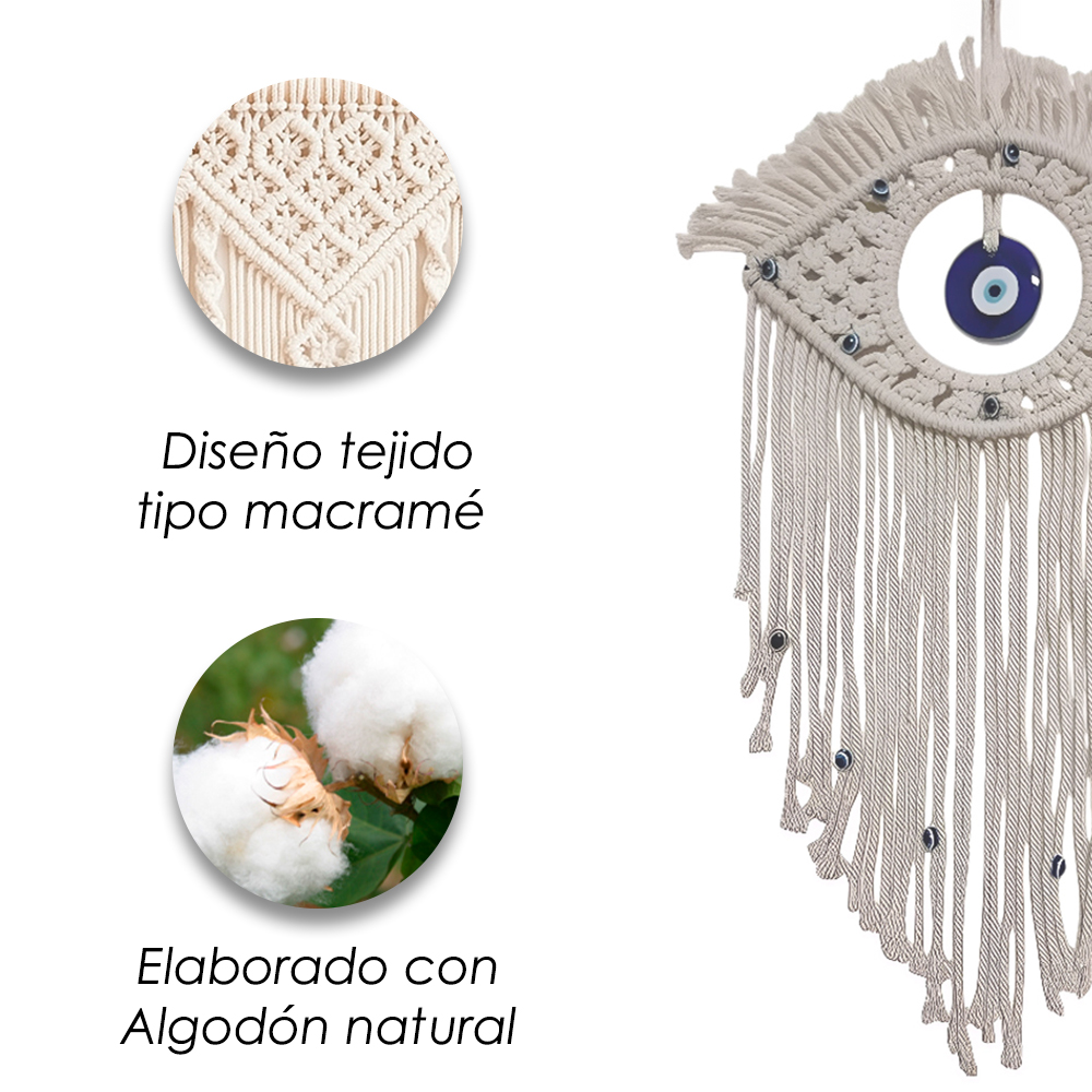 Foto 6 | Colgante de Pared Iliosinnova Beige