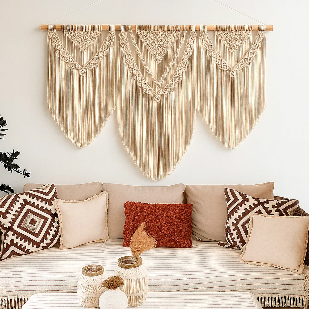 Foto 5 pulgar | Colgante de Pared Iliosinnova Beige