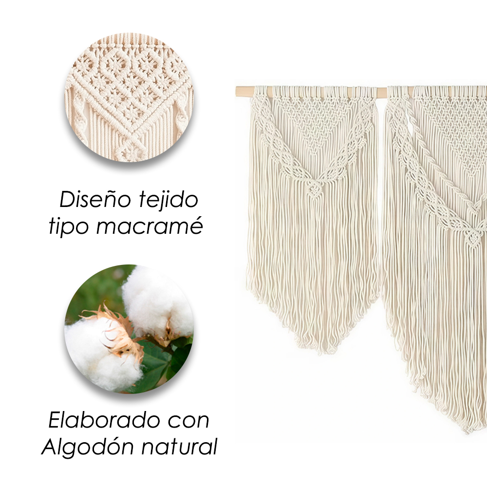 Foto 9 pulgar | Colgante de Pared Iliosinnova Beige