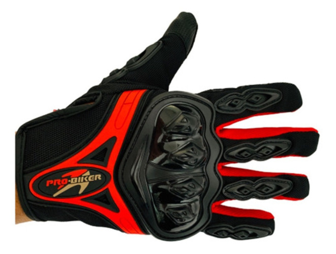 Guantes Punto Extremo Probiker Rojo Xl Motero