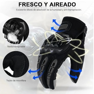 Foto 2 | Guantes para Motociclista Eo Safe Imports Talla M